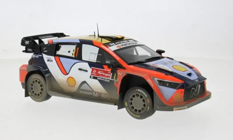 Ixomodels : Hyundai I20 N Rally n°1 Rallye Portugal 2025 Neuville-Wydaeghe (1/18)