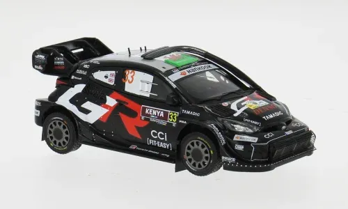 Ixomodels : Toyota GR Yaris Rally1 n°33 Winner Kenyz 2025 Evans-Martins (1/43)