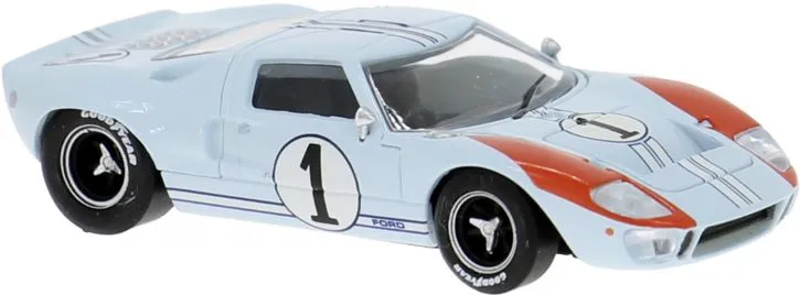 [BRE 18554] Brekina : Ford GT40 n°1 Le Mans 1966 (1/87)