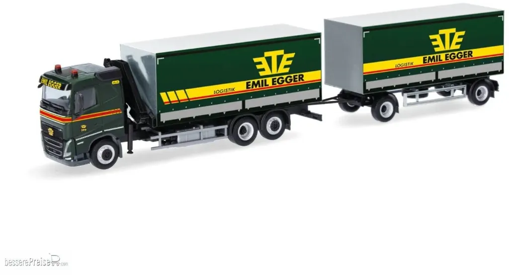 Herpa : Volvo FH GL FD 2020 + remorque (1/87)