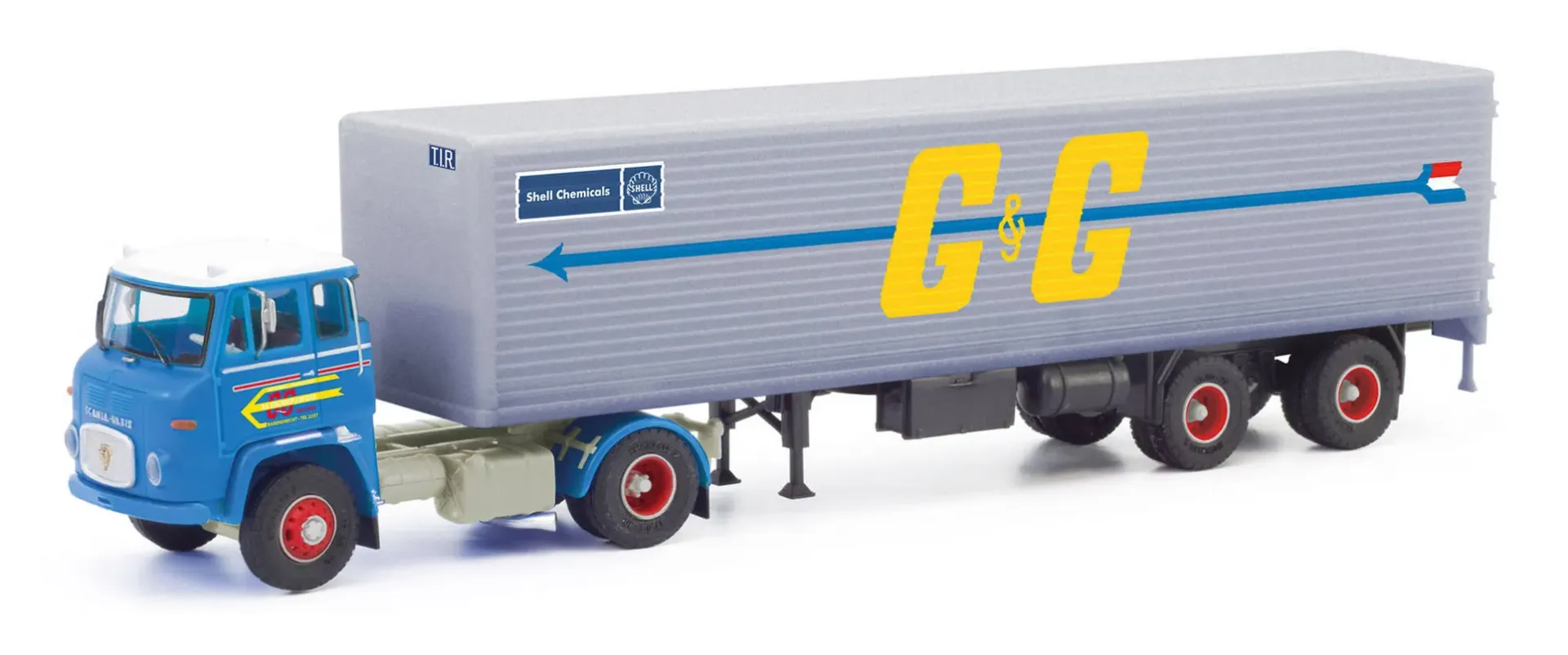 Herpa : Scania LB 76  "Goedkoop & De Geus" (NL) (1/87)