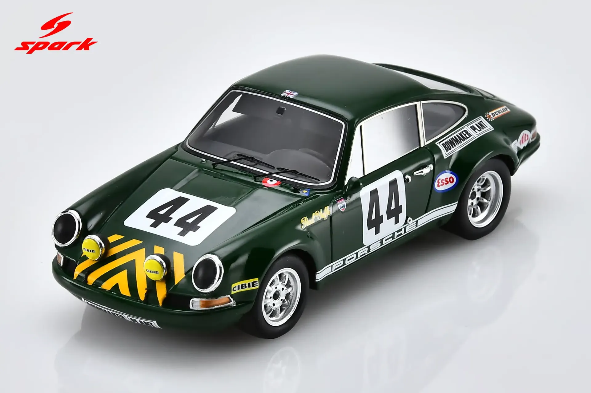 Spark : Porsche 911ST 2.3 No.44 12th Le Mans 24H 1971 P. Vestey - R. Bond (1/43)