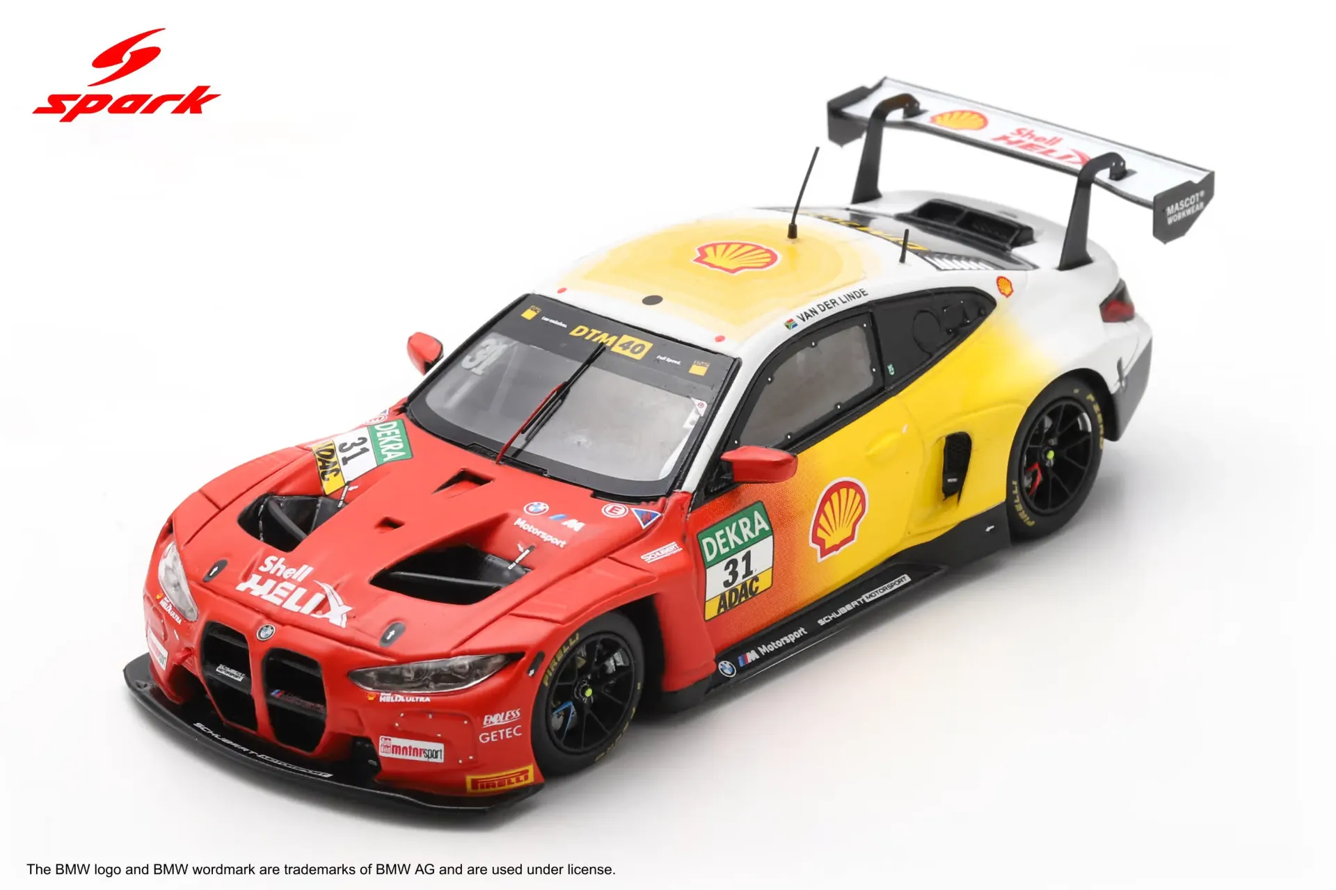 Spark : BMW M4 GT3 No.31 Schubert Motorsport DTM 2024 Sheldon van der Linde (1/43)