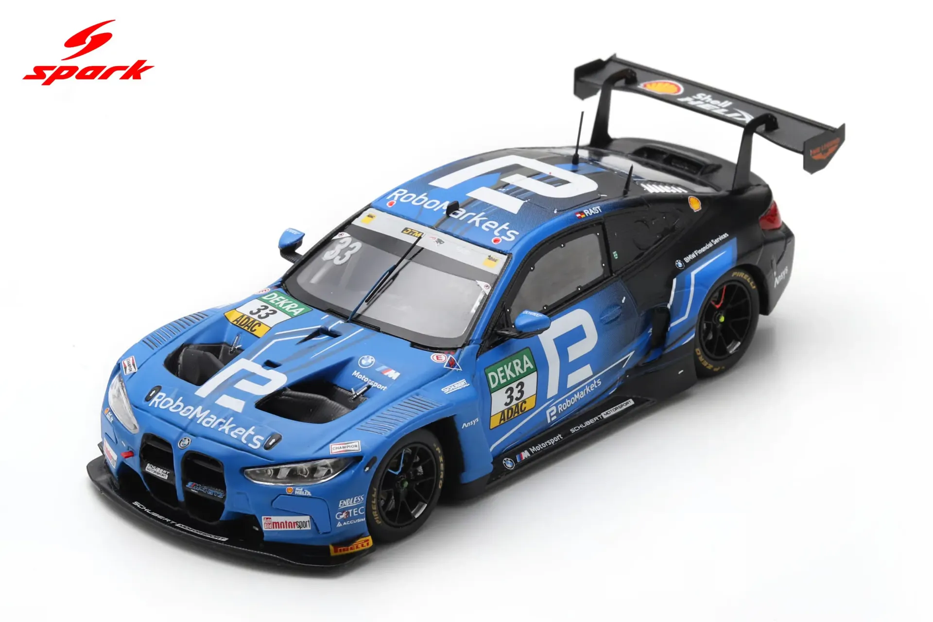Spark : BMW M4 GT3 Evo No.33 Schubert Motorsport DTM 2025 René Rast (1/43)