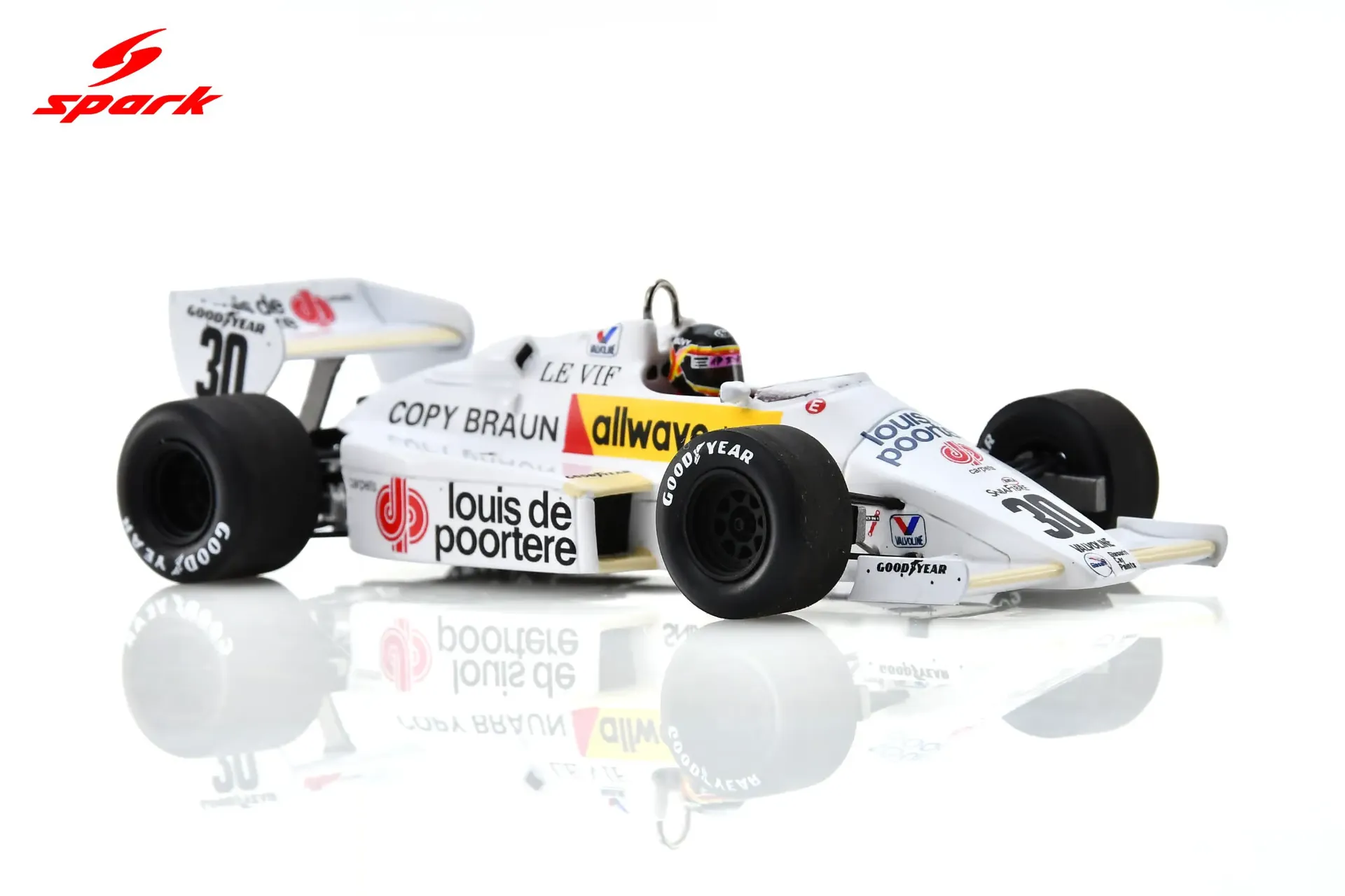 Spark : Arrows A6 No.30 Dutch GP 1983 Thierry Boutsen (1/43)