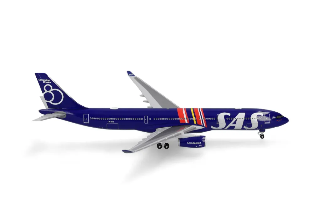Herpa : Airbus A330-300 SAS Scandinavian Airlines (1/500)