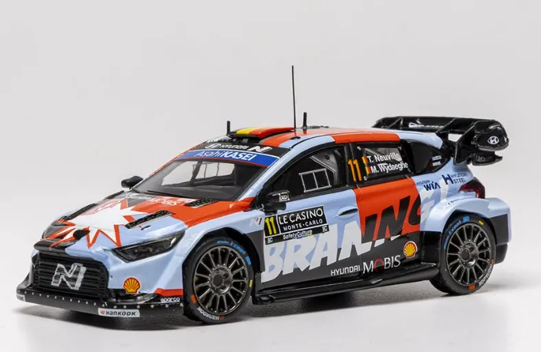 [IXM RAM1026A.22] Ixomodels : Hyundai I20 N Rally1 n°11 Monté Carlo 2026 Neuville-Wydaeghe (1/43)