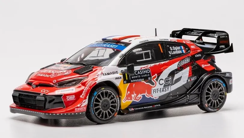 [IXM RAM1025B.22] Ixomodels : Toyota GR Yaris Rally1 n°1 Monte Carlo Ogier-Landais 2025(1/43)