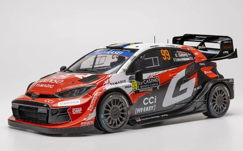 Ixomodels : Toyota GR Yaris Rally1 n°99 Winner Monte Carlo 2026 O.Solberg-Edmondson (1/18)