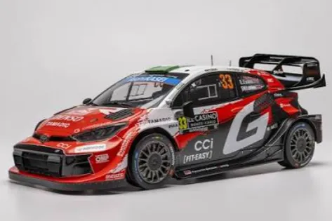 Ixomodels : Toyota GR Yaris Rally1 n°33 Monte Carlo 2026 Evans-Martin (1/18)