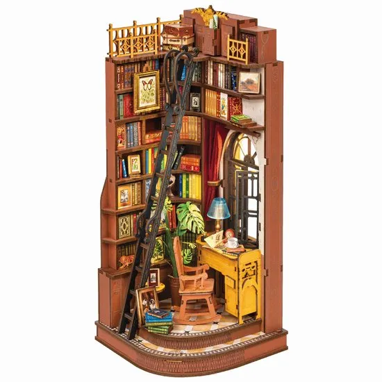 Rolife : Book nook & Wonderland Silent Corner Study