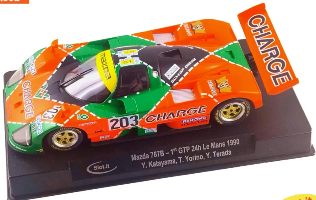 Slot.it : Mazda 767B n°203 1ST GTP 24H le Mans 1990 (1/32)