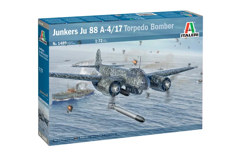 Italeri : Junkers Ju88 A-4/17 Torpedo Bomber (1/72)