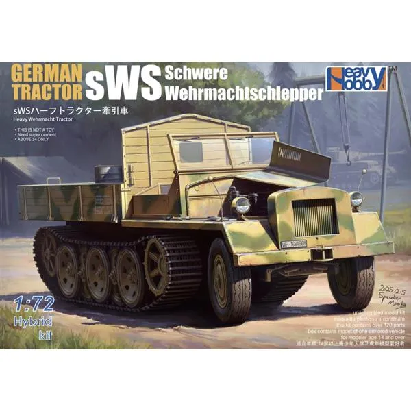 Heavy Hobby Model : SWS German Tractor (1/72)