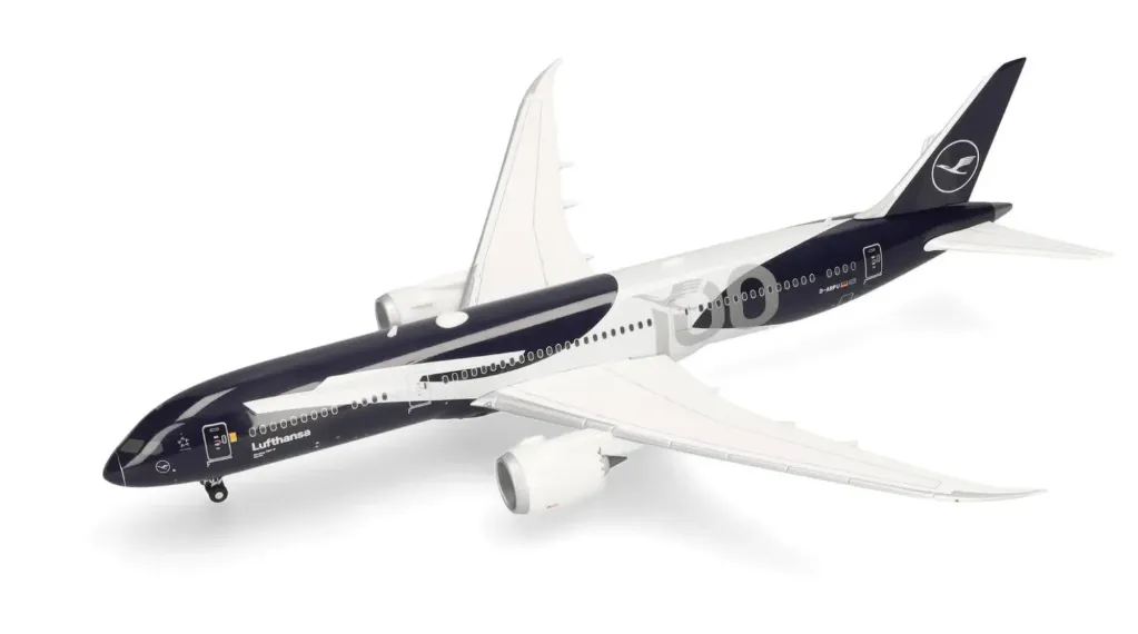 Herpa : Boeing 787-9 D-ABPU Berlin 100 Ans Lufthansa (1/200)