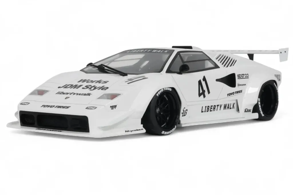 GT Spirit : Lamborghini Countech LBWK Liberty Walk (1/18)