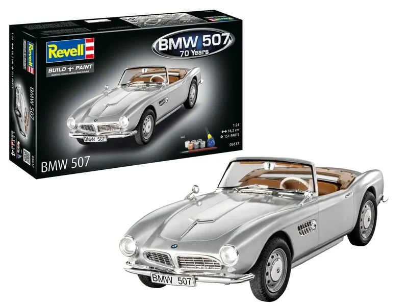 Revell : BMW 507 - Colle et peinture (1/24)