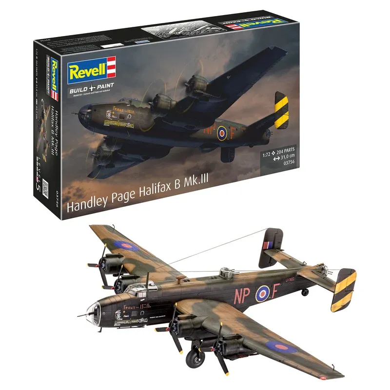 Revell : Handley Page Halifax B MK.III (1/72)