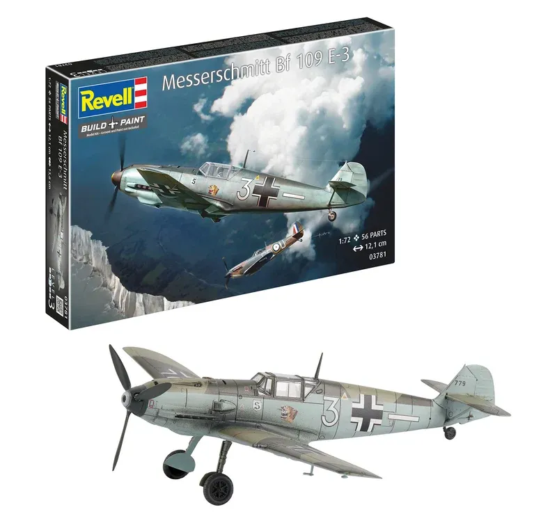 [REV 03781] Revell : Messerschmitt BF109 E-3 (1/72)