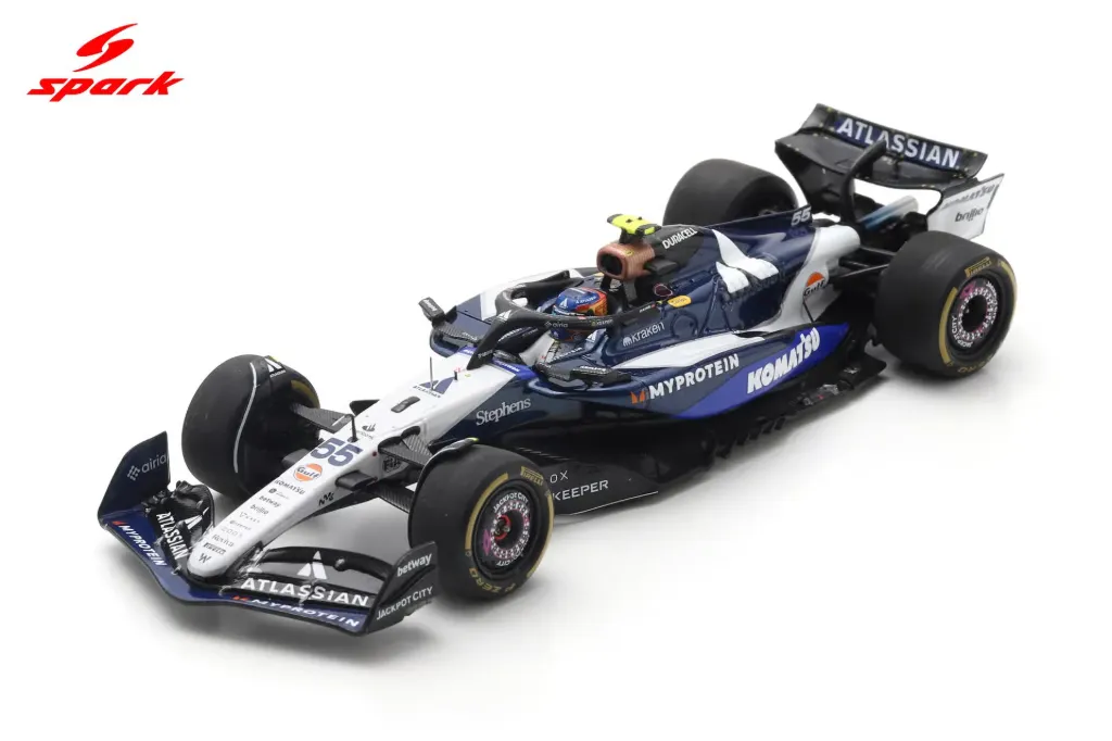 Spark : Williams FW47 No.55 Williams Racing 3rd Sprint Race USA GP 2025 Carlos Sainz (1/43)