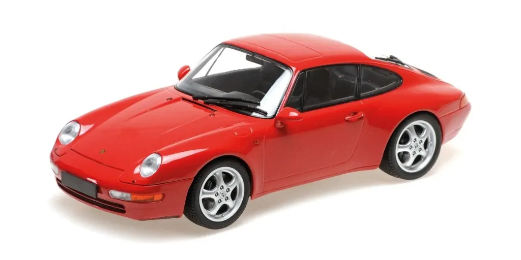 Minichamps : Porsche 911 Coupe (993) Rouge (1/18)