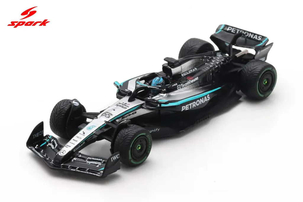 Spark : Mercedes W16 No.63 Mercedes-AMG PETRONAS Formula One Team 3rd Australian GP 2025 George Russell (1/64)