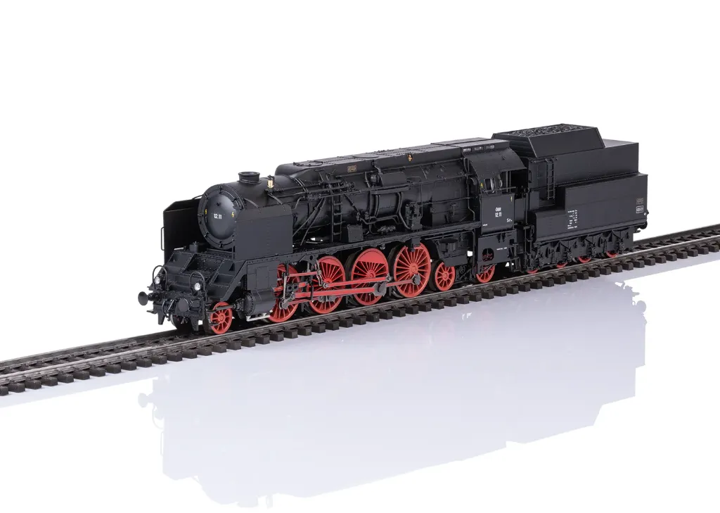 Trix : Locomotive Vapeur 12.11 OBB DCC Sound Epoque III (1/87)