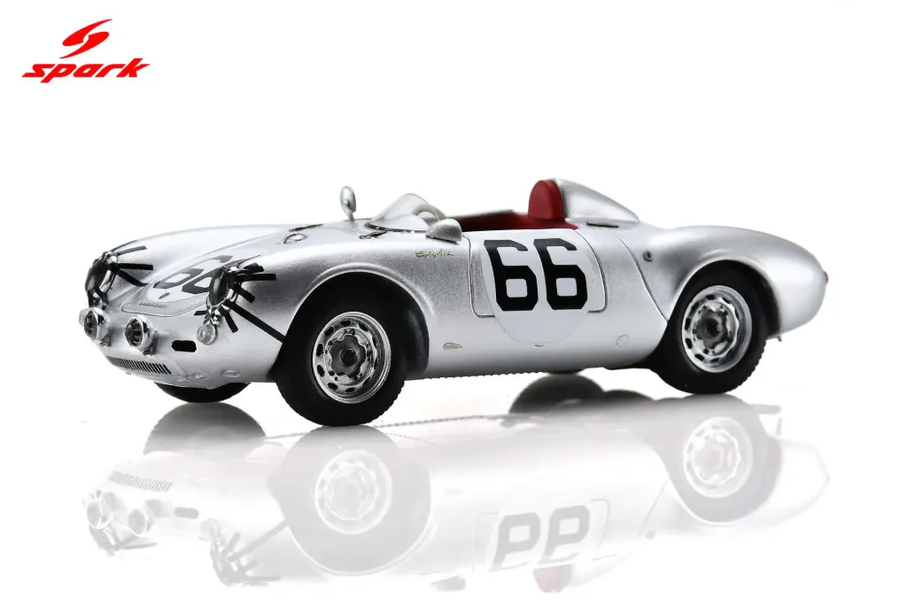 Spark : Porsche 550 No.66 14th 12H Sebring 1956 M. Marshall - J. Brundage - H. von Hanstein (1/43)