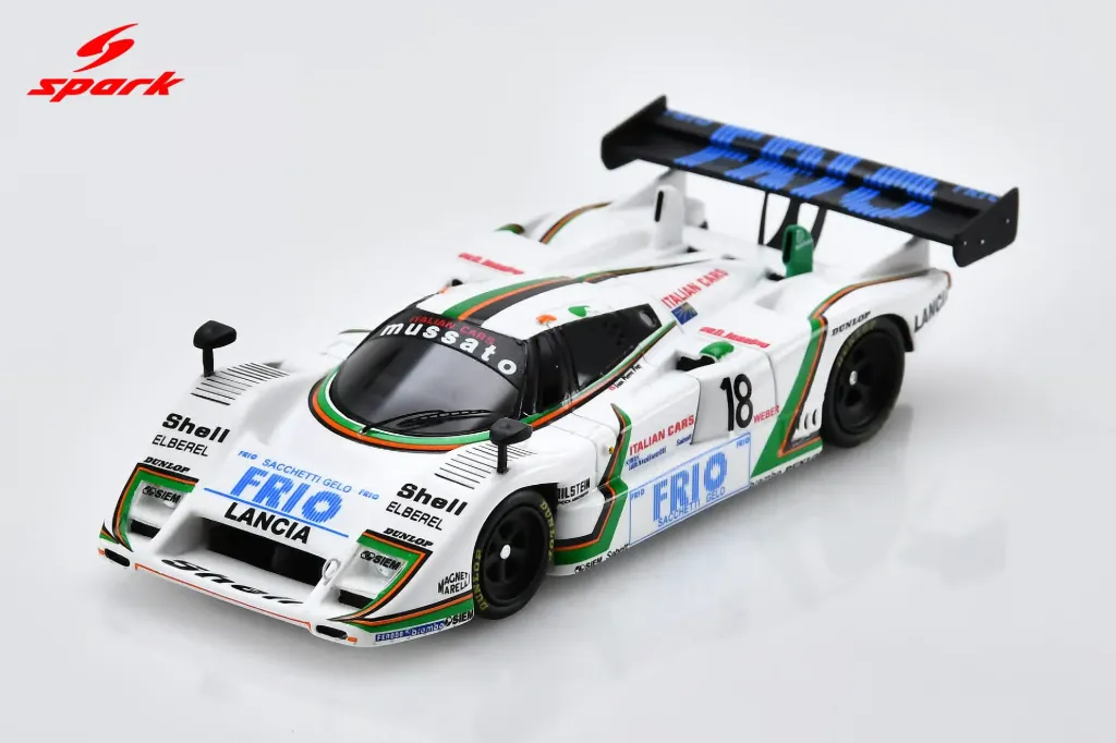Spark : Lancia LC2 No.18 7th Kyalami 500kms 1987 F. Konrad - J-P. Frey (1/43)