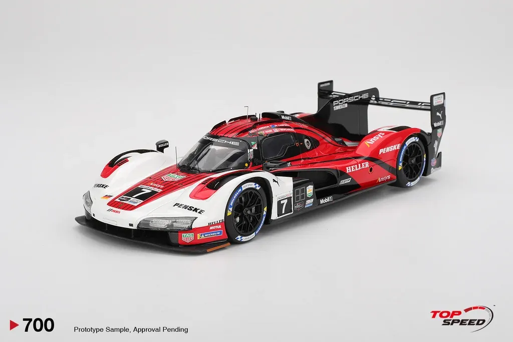 Top SPeed : Porsche 963 n°7 Winner 24H Daytona 2024 Imsa Penske Motorsport Cameron-Campbell-Nasr-Newgarden (1/18)