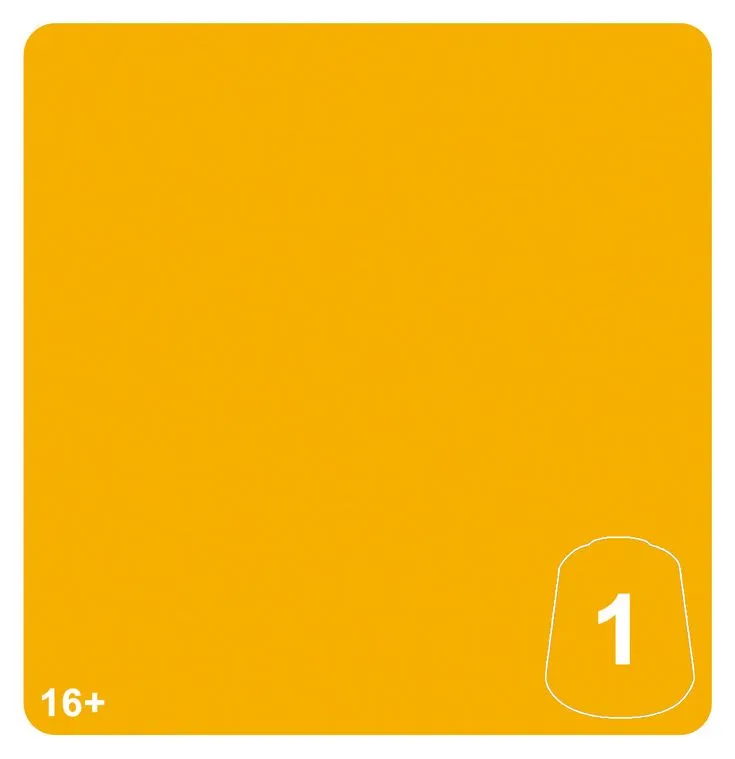 [GAW 20-201] TN:MEGABOSS YELLOW 1 12ML ROW X6 │ Conquest