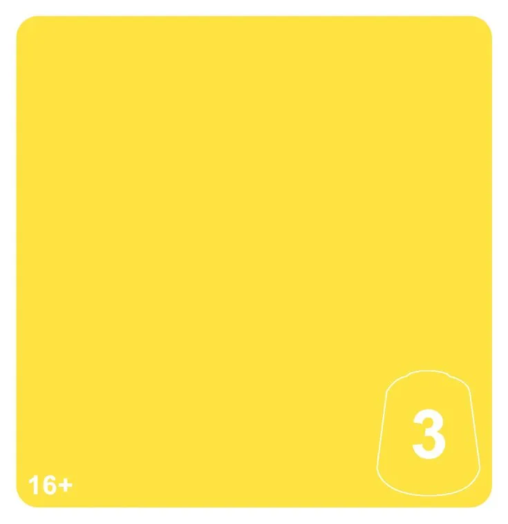 [GAW 20-203] TN:MEGABOSS YELLOW 3 12ML ROW X6 │ Conquest
