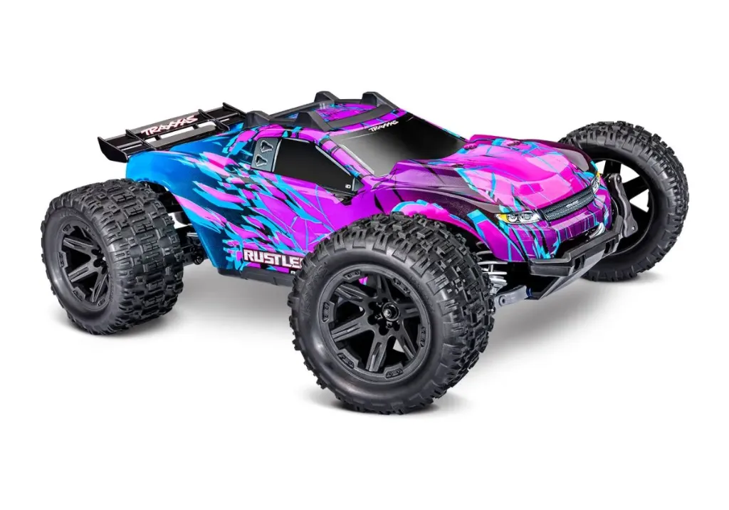 Traxxas : Rustler 4X4 Velineon Brushless 3S