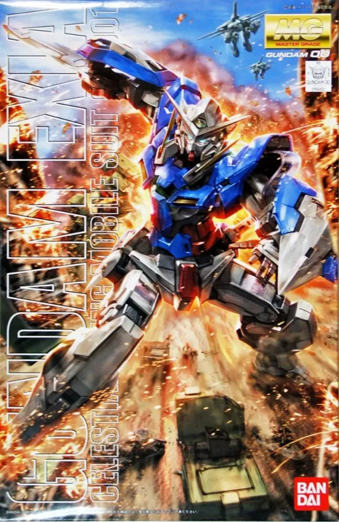 Bandai : Gundam MG Exia Celestial Being Mobile Suit GN-001 (1/100)