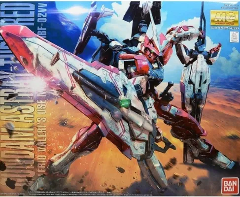 Bandai : Gundam MG Astray Turn Red Valerio Valeri's Use Mobile Suit MBF-02VV (1/100) Master Grade