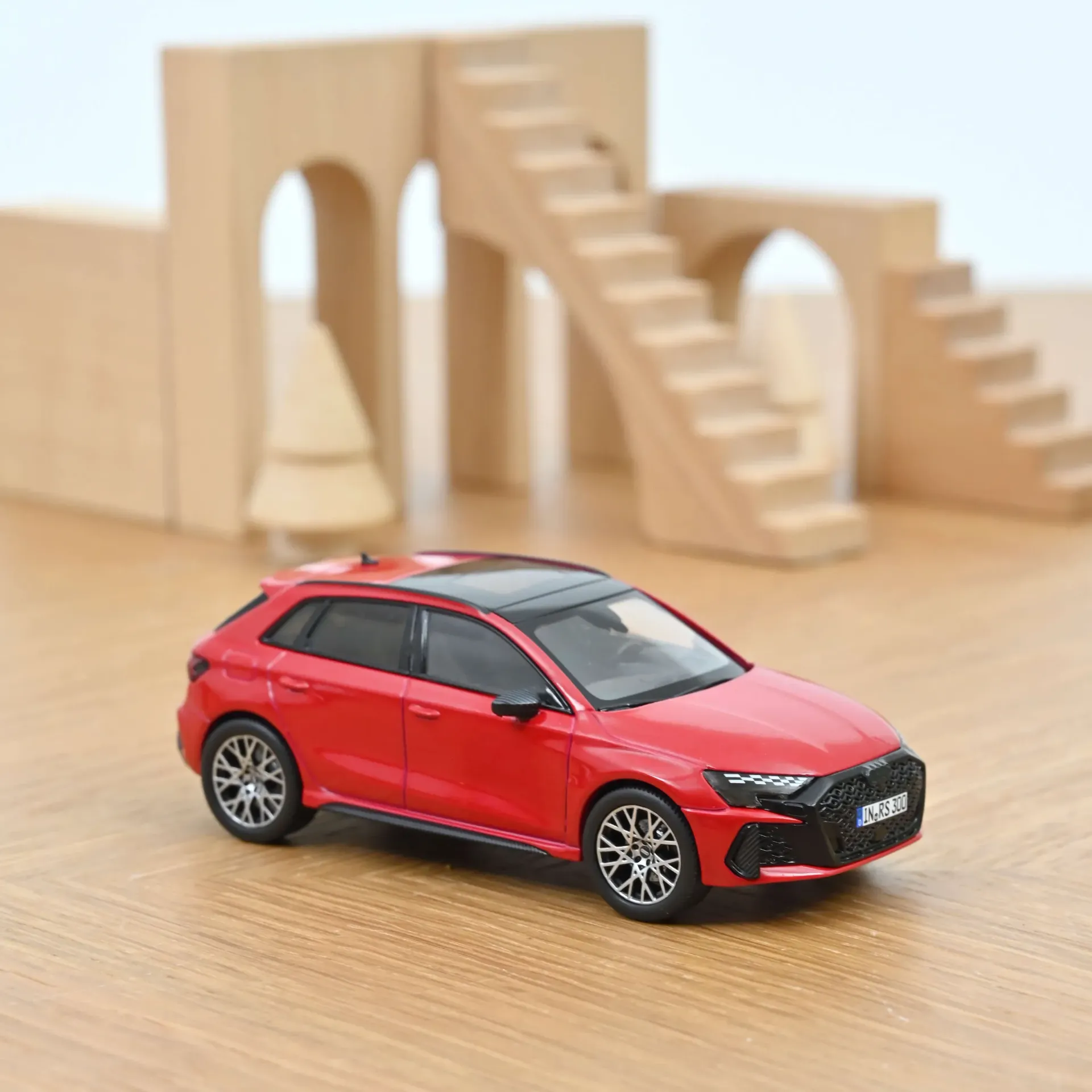 Norev : Audi RS 3 Sportback 2025 Rouge Progressif (1/43)