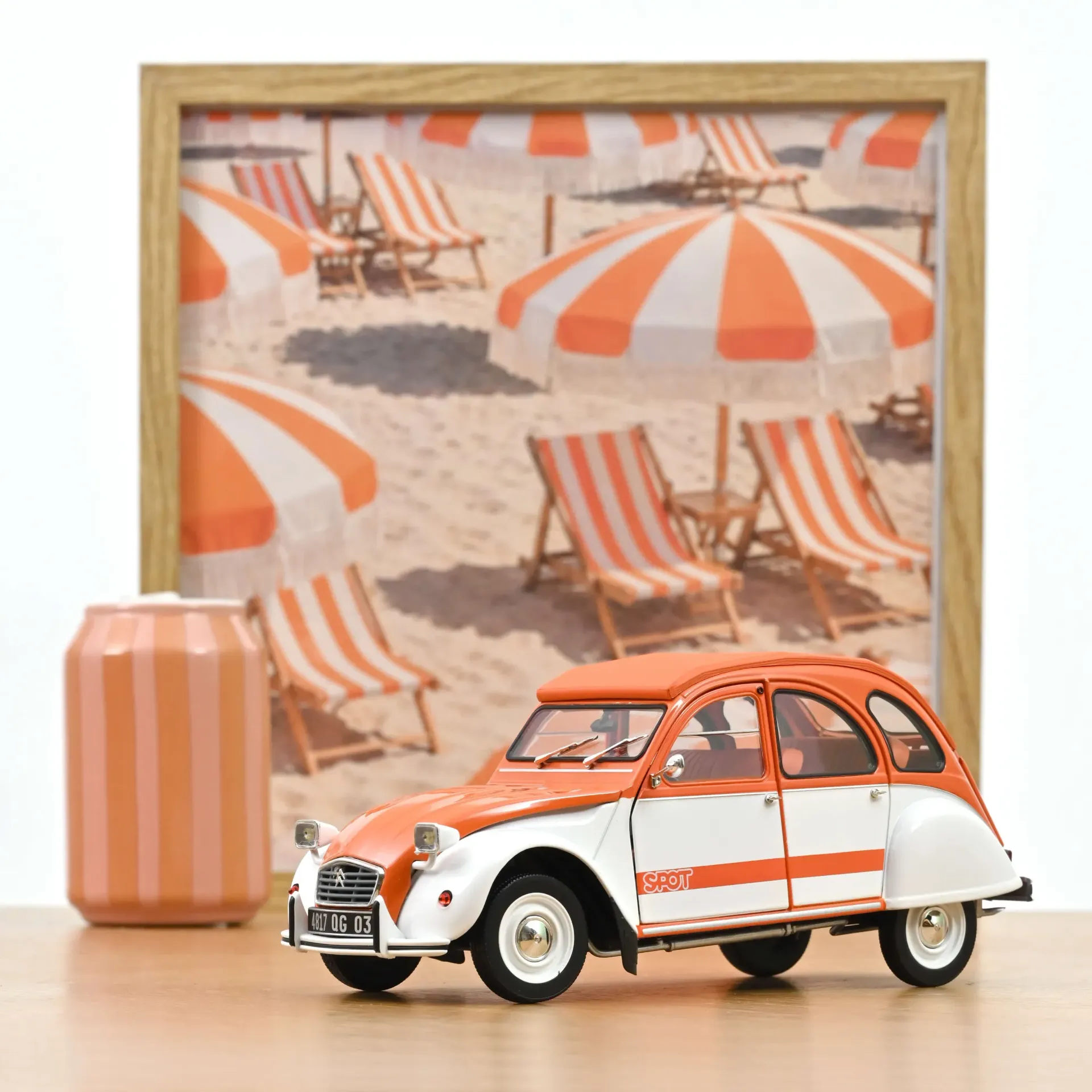 Norev : Citroën 2CV Spot 1976 (1/18)