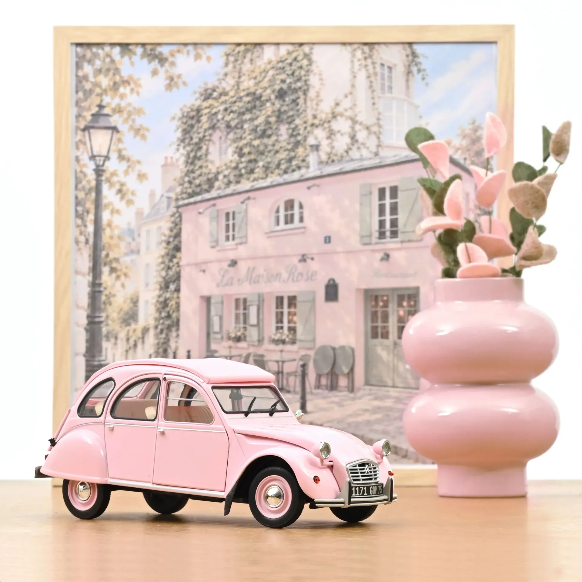 Norev : Citroën 2CV 1986 Paris mon amour (1/18)