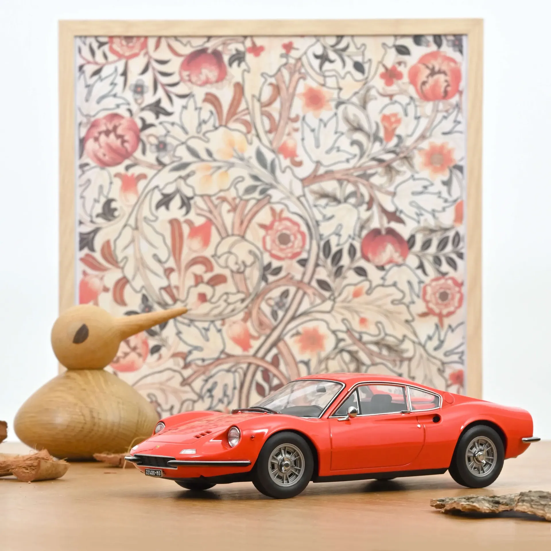 Norev : Ferrari Dino 246 GT 1968 Rosso Dino (1/18)