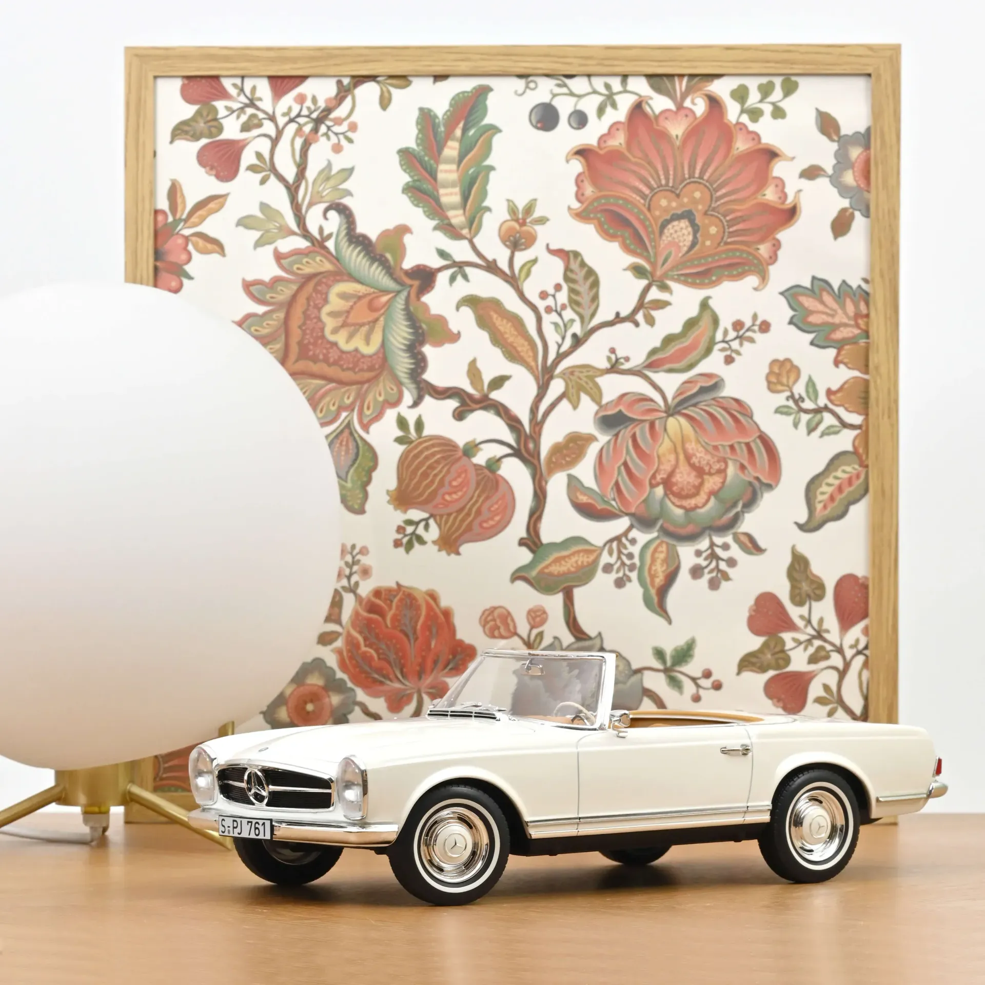 Norev : Mercedes-Benz 230 SL 1963 Blanc (1/12)