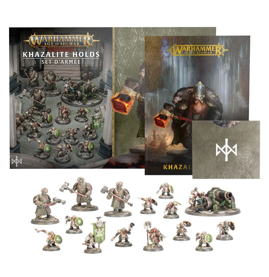 Age of Sigmar : Khazalite Holds - Set d'armée.