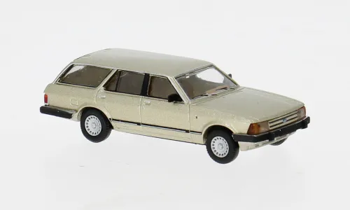 Brekina : Ford Granada Turnier 2.3 Ghia 1984 Gold (1/87)