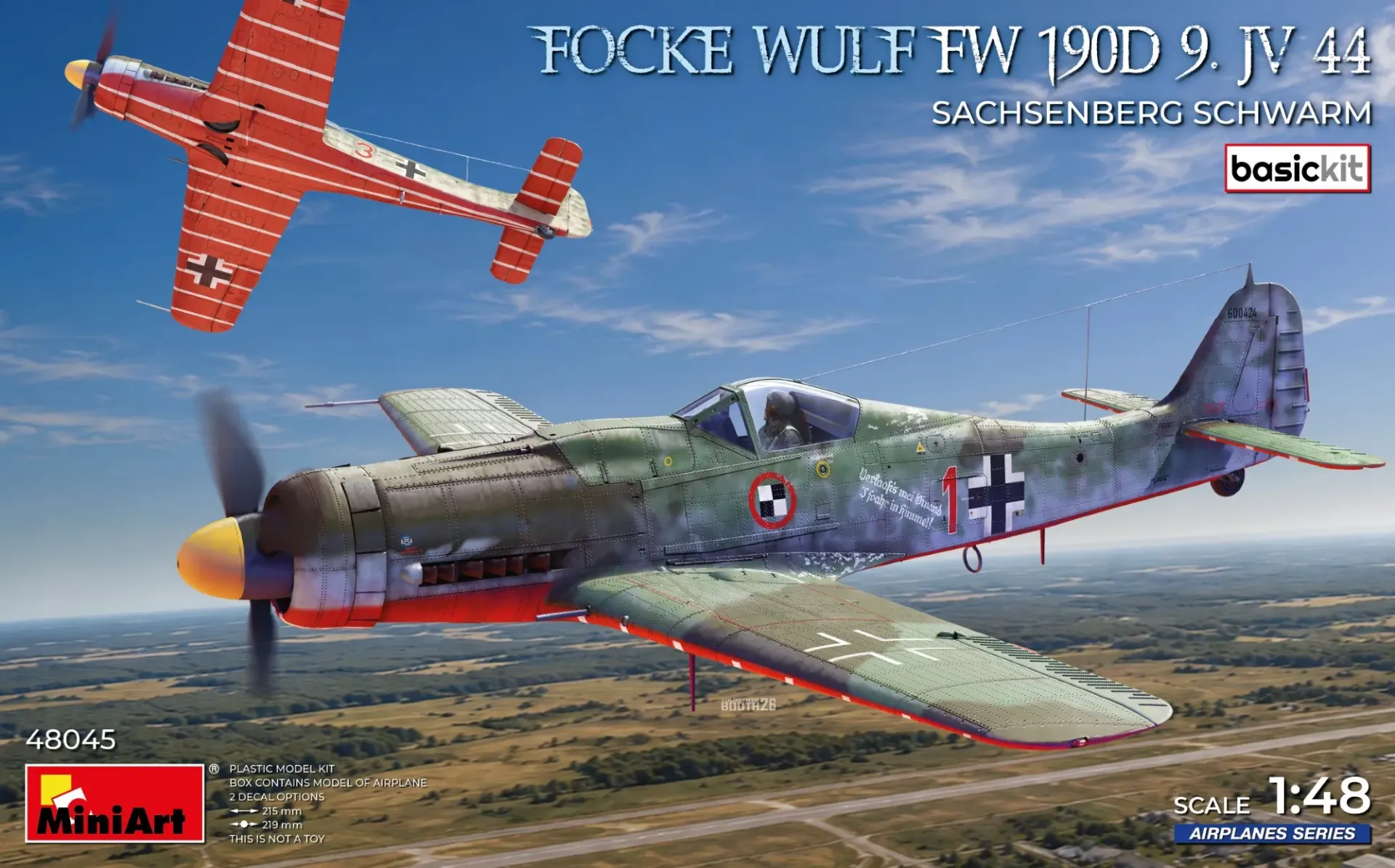 Miniart : Focke-Wulf FW190D9 JV44 (1/48)