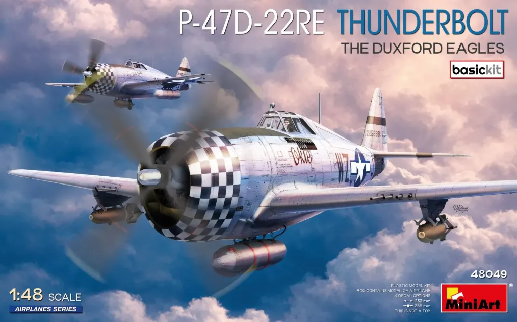 Miniart : P-47D-22RE THUNDERBOLT. THE DUXFORD EAGLES. (1/48)