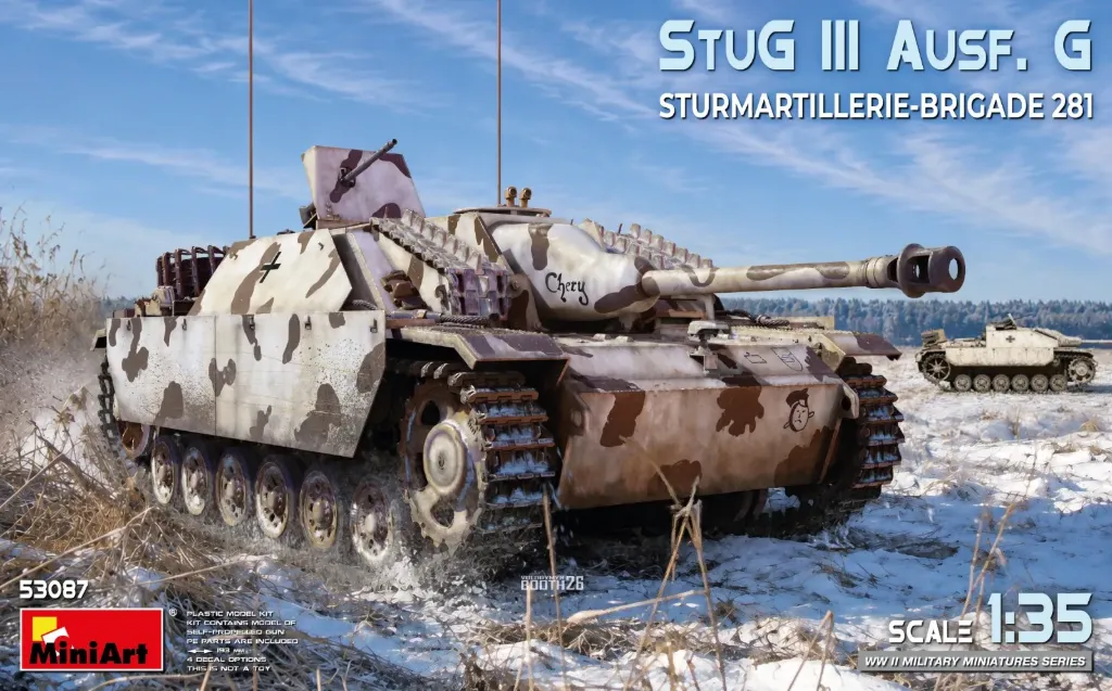 Miniart : StuG III Ausf. G. Sturmartillerie-Brigade 281 (1/35)