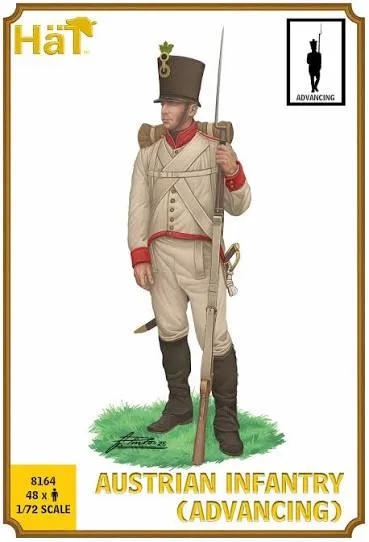 HAT : Austrian Infantry Advancing (1/72)