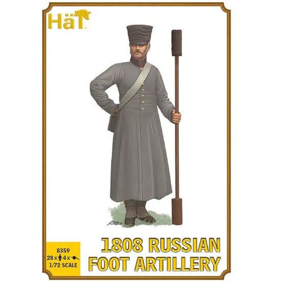 Hat : Artillerie à pied Ruse de 1808 (1/72)