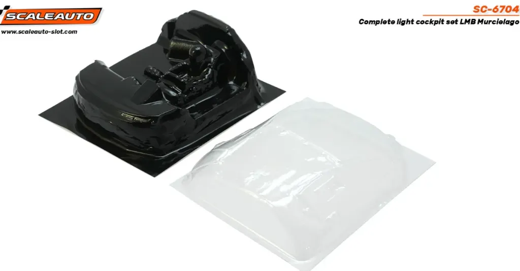 Scaleauto : Lamborghini Murcielago GT1 Interieur Lexan (1/32)