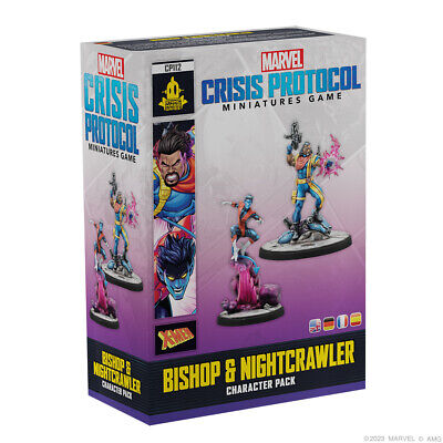 Marvel Crisis Protocol : Bishop & Nightcrawler [FR/ENG/ESP] │ Character Pack