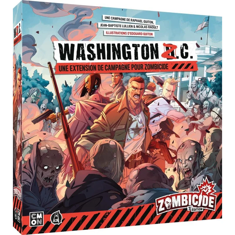 [CMON ZCD02FR] Zombicide 2e Edition : Extension "Washington ZC"